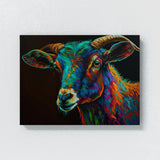 Goat Abstract 6 Wall Art