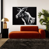 Goat Abstract 8 Wall Art