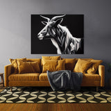 Goat Abstract 8 Wall Art