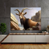 Goat Horns Landscape 12 Wall Art