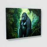 Gorilla Atmospheric Jungle 1 Wall Art