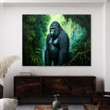 Gorilla Atmospheric Jungle 1 Wall Art