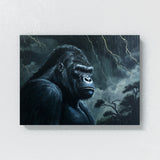 Gorilla Atmospheric Jungle 11 Wall Art