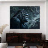 Gorilla Atmospheric Jungle 11 Wall Art