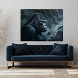 Gorilla Atmospheric Jungle 11 Wall Art