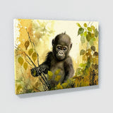 Gorilla Cute Baby 2 Wall Art