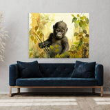 Gorilla Cute Baby 2 Wall Art