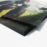 Gorilla Realistic Forest 3 Wall Art