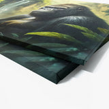 Gorilla Realistic Jungle 4 Wall Art