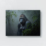 Gorilla Realistic Jungle 8 Wall Art
