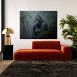Gorilla Realistic Jungle 8 Wall Art