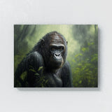 Gorilla Realistic Jungle 9 Wall Art