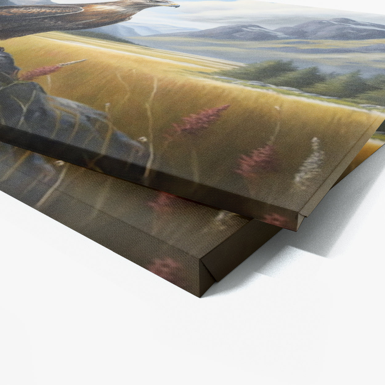 Hawk Realistic Meadow 11 Wall Art