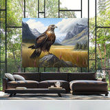 Hawk Realistic Meadow 11 Wall Art