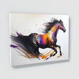 Horse Abstract Dynamic 28 Wall Art