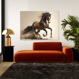 Horse Modern Dynamic 35 Wall Art