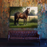 Horse Realistic Scene 12 Wall Art