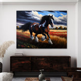 Horse Vibrant Sky 23 Wall Art