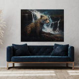 Leopard Atmospheric Scene 17 Wall Art