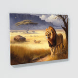 Lion African Savannah 40 Wall Art