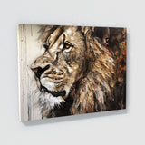 Lion Artwork Materials 111 Wall Art