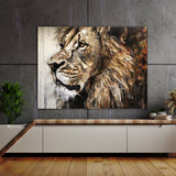 Lion Artwork Materials 111 Wall Art