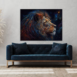 Lion Astrological Sign 62 Wall Art