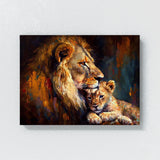 Lion Cub Tender 65 Wall Art