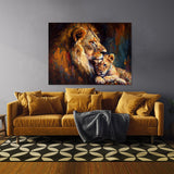 Lion Cub Tender 65 Wall Art