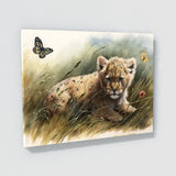 Lion Cute Cub 17 Wall Art