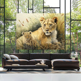 Lion Cute Cub 22 Wall Art