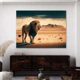 Lion Desert Endurance 78 Wall Art