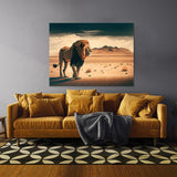 Lion Desert Endurance 78 Wall Art