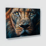 Lion Intense Gaze 41 Wall Art