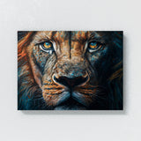 Lion Intense Gaze 41 Wall Art