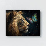 Lion Strength Fragility 47 Wall Art