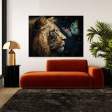 Lion Strength Fragility 47 Wall Art