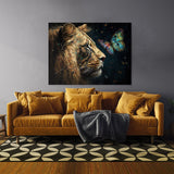 Lion Strength Fragility 47 Wall Art