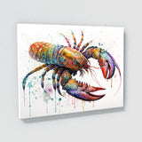 Lobster Vibrant Textured 6 Wall Art