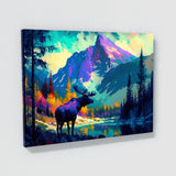 Moose Vibrant 6 Wall Art