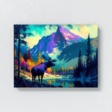 Moose Vibrant 6 Wall Art