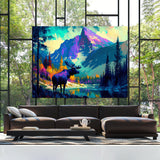 Moose Vibrant 6 Wall Art