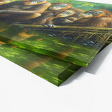 Orangutan Realistic Family 10 Wall Art