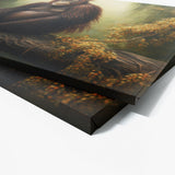 Orangutan Realistic Forest 1 Wall Art