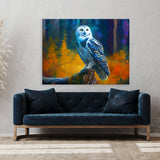 Owl Snowy 17 Wall Art
