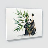 Panda Cute Bamboo 10 Wall Art