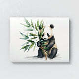 Panda Cute Bamboo 10 Wall Art