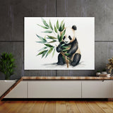 Panda Cute Bamboo 10 Wall Art