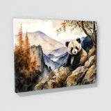 Panda Cute Landscape 14 Wall Art