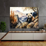 Panda Cute Landscape 14 Wall Art